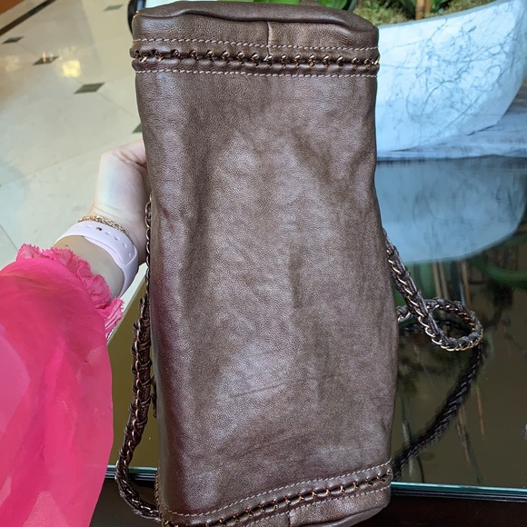 Metallic Chanel Bowling Bag with Box - Picture 3 of 7